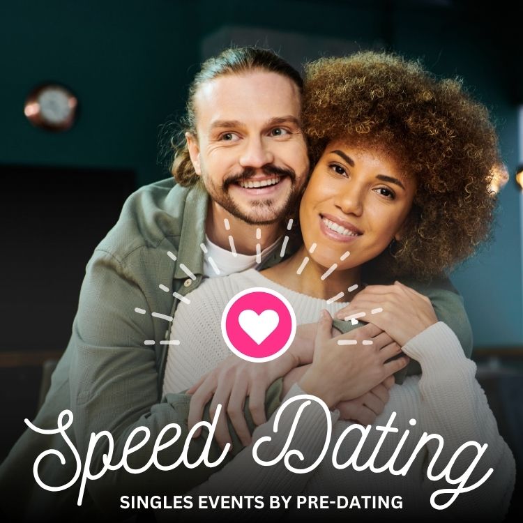 San Jose attendees of Speed Dating in California enjoying the event!