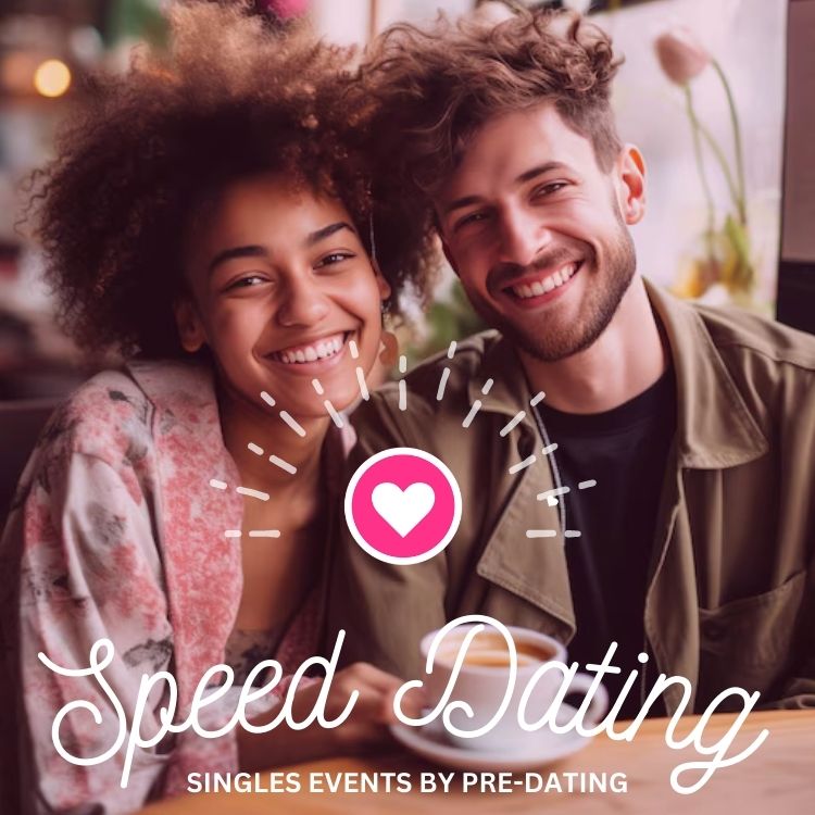 San Jose attendees of Speed Dating in California enjoying the event!